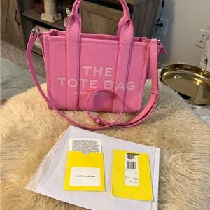 Marc Jacobs Vibrant Pink Tote